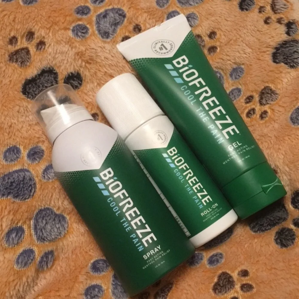 Great Deal‼️ 3 bio freeze Pain relief Products Spray Gel Roll on Variety pk